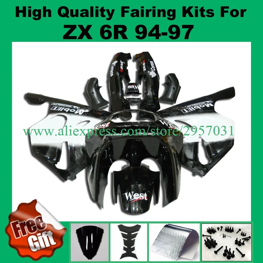 Rainbow Motorcycle Fairing Bolt Kit - Stainless Steel Screws & Hardware For Kawasaki ZX-6R, Yamaha, Honda, Suzuki
