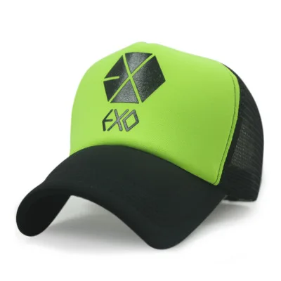 Взрослых Trucker Кепки Для мужчин и Для женщин хип-хоп панк-рок Snapback Шапки мужские летние Зонт Mesh Бейсбол шляпа 20 Цвета - Цвет: A75