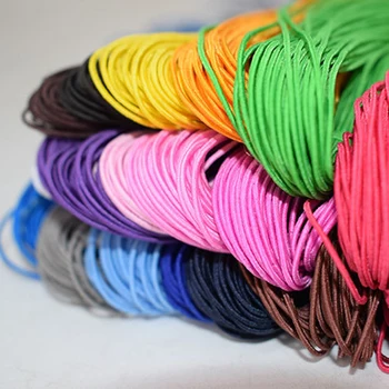

Thread Braid Chinese Knot Line Cord Silk Satin Cord Slippers Bag Cord Bracelet Necklace Beading Thread String for DIY Jewelry
