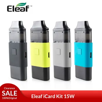 Original Eleaf iCard kit Built in 650mAh Battery with 2ml Cartridge And ID 1.2ohm coil Vape Kit Electronic Cigarette electronic cigarette vaptio vex 100 vape kit with 8 0ml tank single battery design 510 thread mod