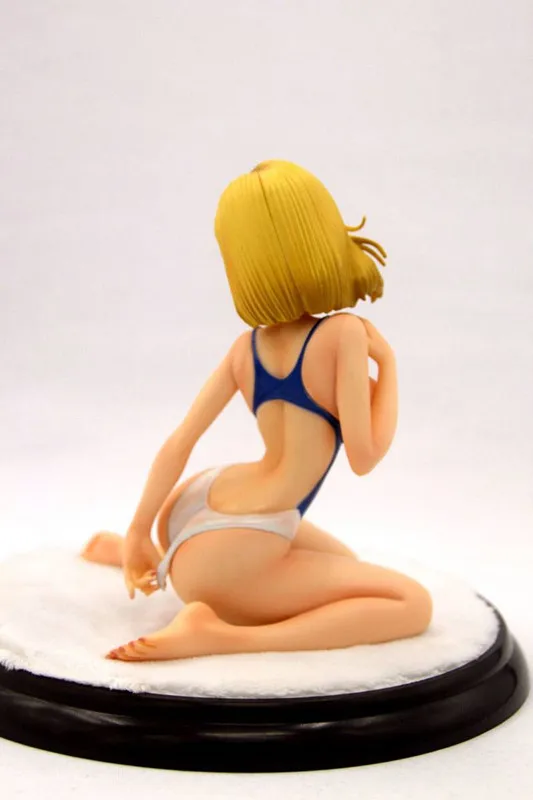 Сексуальная из японского аниме Кукла Dragon Ball Z Android 18 резиновая фигурка героя голая аниме-фигурка для взрослых