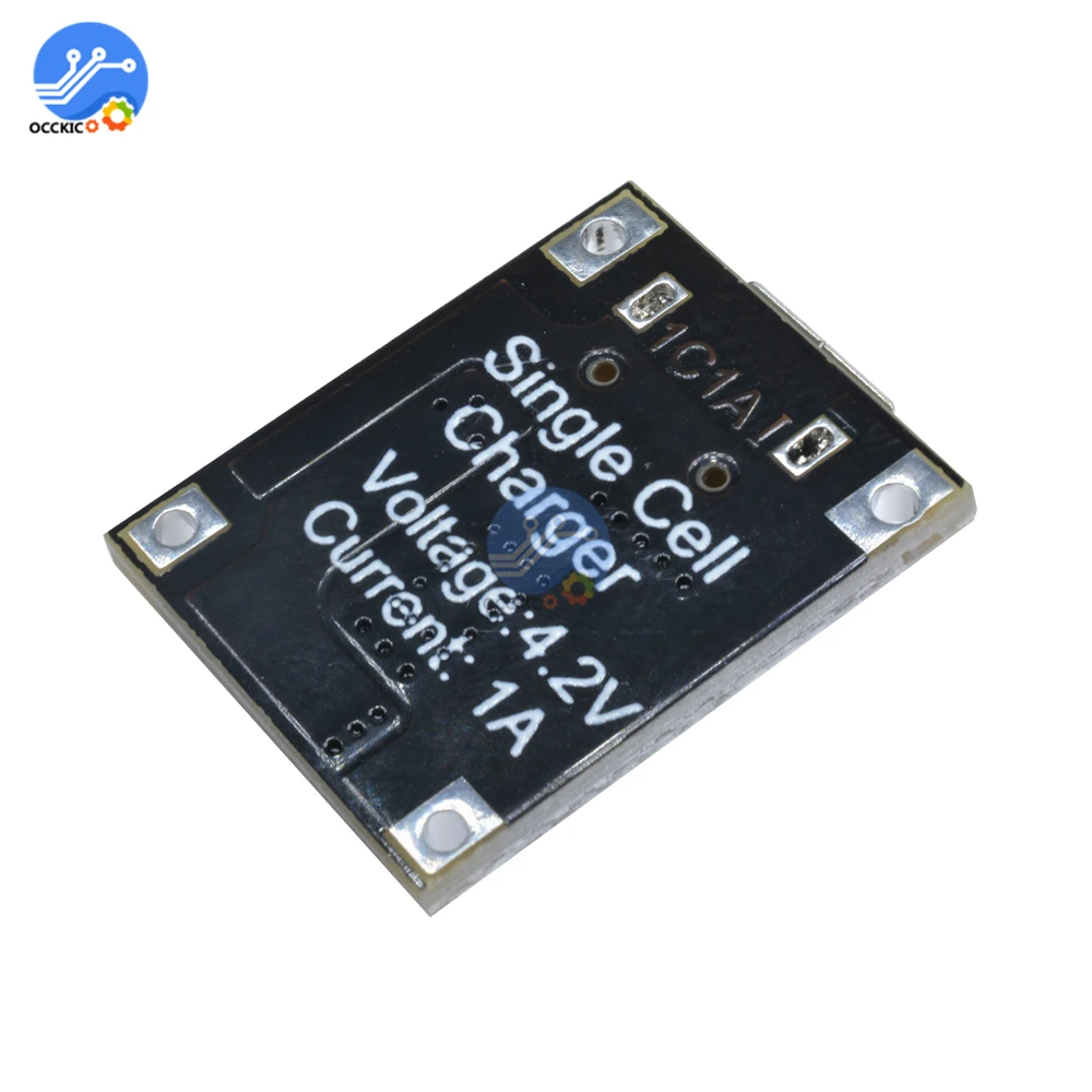 Micro USB 5V 1A 18650 TP4056 модуль зарядного устройства литиевой батареи зарядная плата с