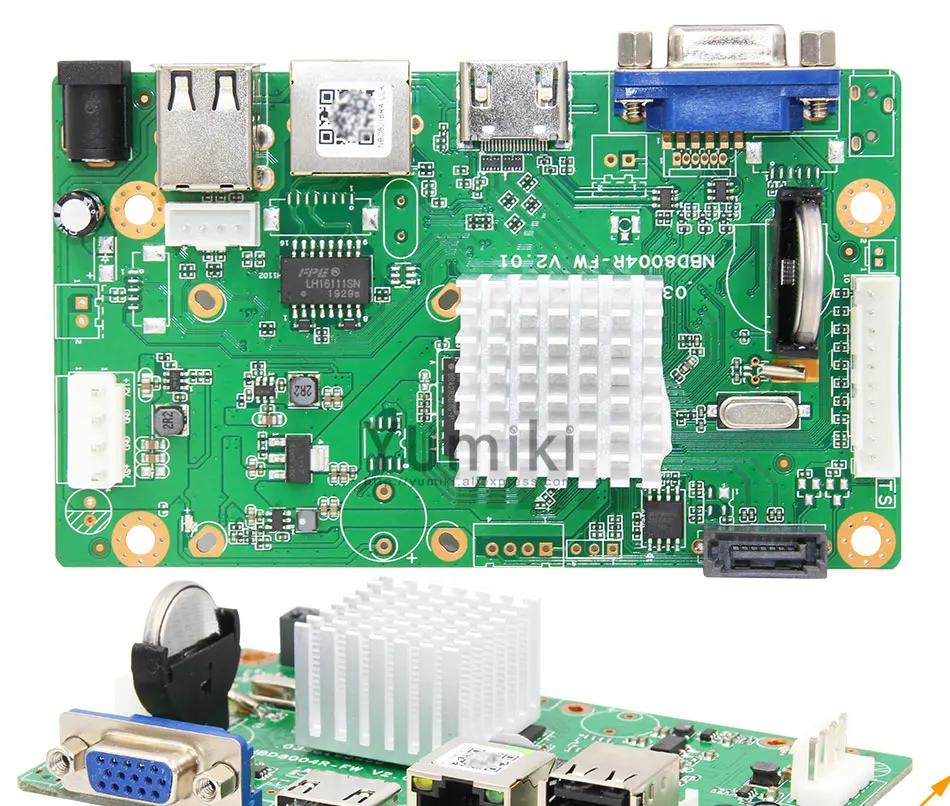 16CH* 5.0MP H.265/H.264 NVR сеть Vidoe рекордер DVR плата интеллектуальная ip-камера Analys с SATA линией ONVIF CMS XMEYE