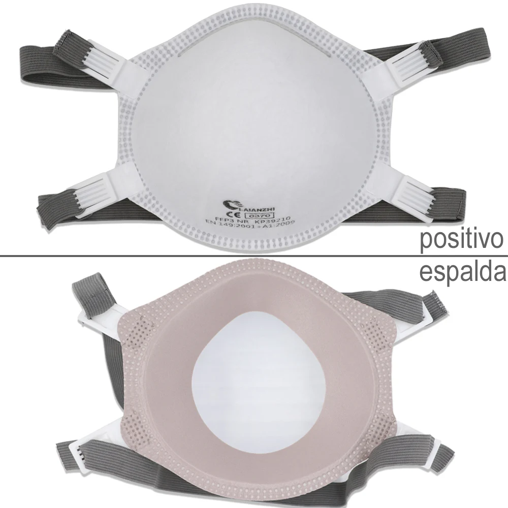LAIANZHI FFP3 CE Cup type mask protective masks disposable pm2.5 masks harmful 99% hygiene Headwear original package mouth masks 3