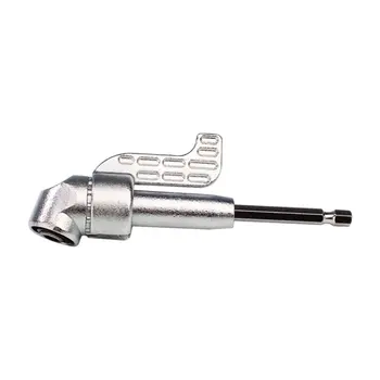 

New 105-Degree Angle Extension Drill Bit For Screwdriver 1/4 Inch Angled Drill Chuck Adjustable Hex Socket Wrench Adaptor