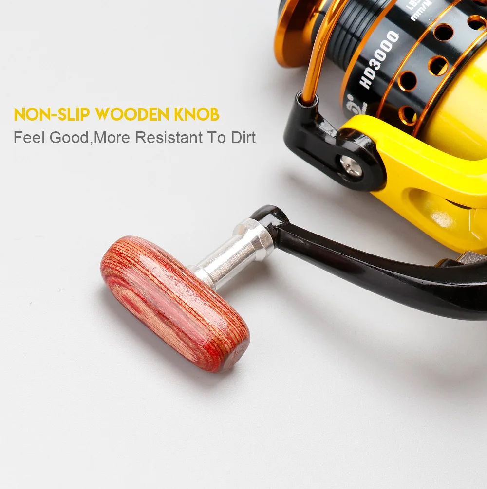 VTAVTA 12 Bearing Metal Spinning Fishing Reels Baitcasting 5.21 Bait Casting Fishing Wheel Spool Reel Fishing Accessories Sea 019