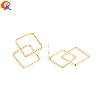 

Cordial Design 100Pcs 19*28MM Jewelry Accessories/Earring Stud/Rhombus Shape/DIY Jewelry Making/Hand Made/Earring Findings