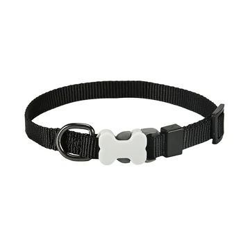 

Dog Collars Pet Accessories Soft Colloar With Seatbelt Buckle Puppy Small Dogs Cats Necklace Polyester Neck Chain