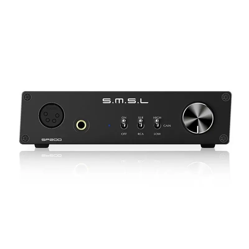 SMSL SP200 THX hp Amp XLR баланс усилитель для наушников низкий уровень шума Малый размер технология THX AAA 888 Предварительный усилитель 2(2,0