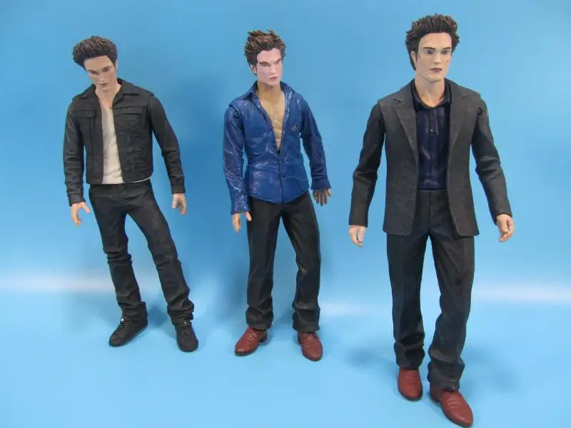 Оригинальная кукла NECA 18 см с подержанными фильмами: Сумерки Эдвард шарниры экшн