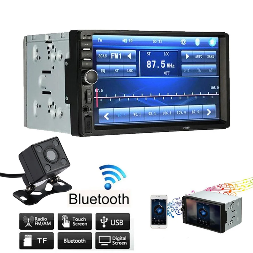 

Premium Audio Video Player In-Dash 2 Din FM AUX MP5 Player Smart HD Car MP5