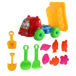 OCDAY 11 шт./компл. креативный детский маленький пляжный игровой песок для грузовика игрушечный экскаватор набор игрушка-лучший подарок для