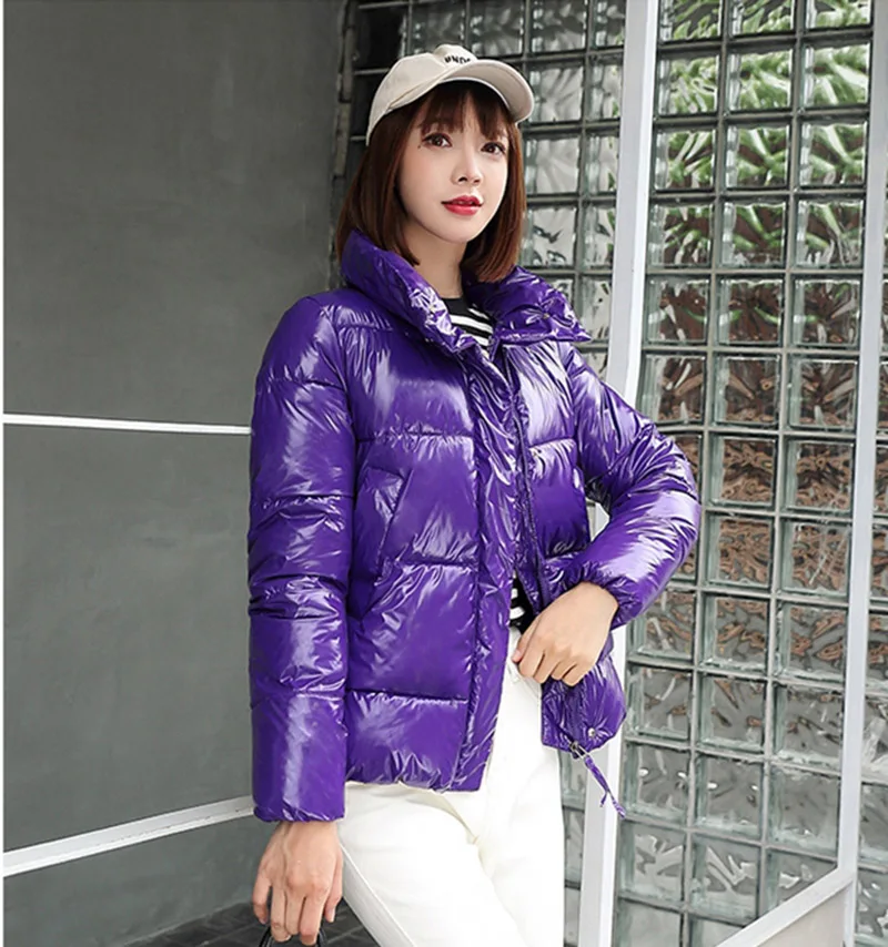 Женская зимняя куртка Пальто Хлопок Парки Одежда года Новая корейская версия Для Out Wear Толстая Парка Пальто Женщина