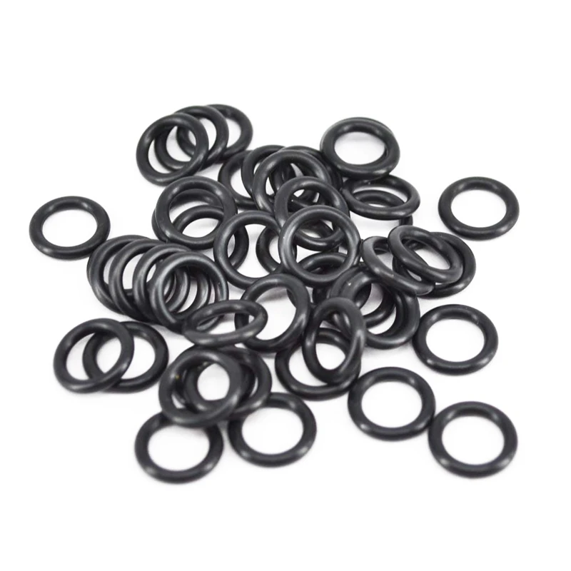 

New Carp Fishing Tackle Rubber O Rings Black For Fishing Bite Alarms, Rod Pods, Bars Pack of 100pcs