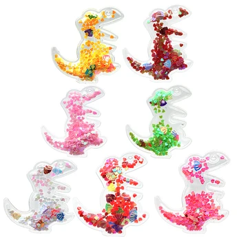 

David accessories Animal 10PCS shakers Transparent Plastic Bag Quicksand For Hair Clip,DIY Craft Accessories,10Yc11224