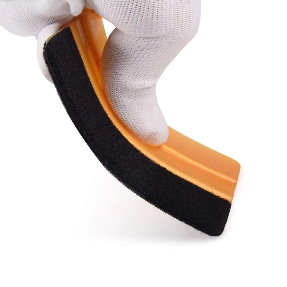 EHDIS 100Pcs Carbon Fiber Vinyl Film Sticker Wrap Fabric Felt Squeegee Car Wrapping Window Tint Tool House Cleaning Ice Scraper