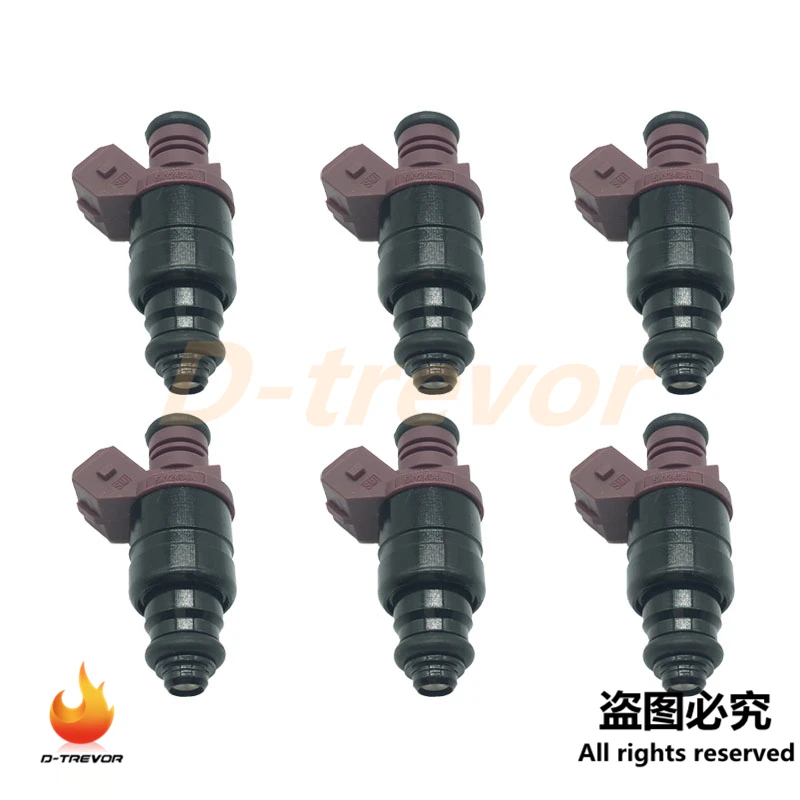 6 шт. OEM 5WY2404A Форсунка топливной форсунки для John Deere 825i Gator 3 цилиндра MIA11720 |