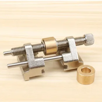

Carving Honing Guide Silver Roller Steel Brass Workshop Parts Metal Jig Kit