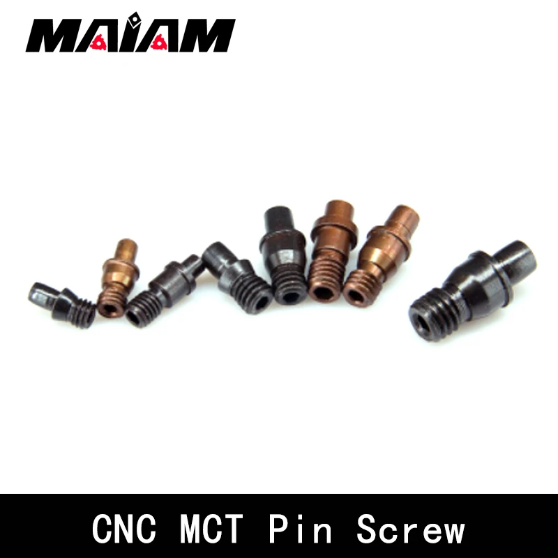 10pcs/set CNC pin Screw MCT510 MCT513 MCT515 MCT613 MCT617 MCT618 MCT619 MCT822 MCT1022 screw CNC turning cutter rod holder tool mini lathe chuck