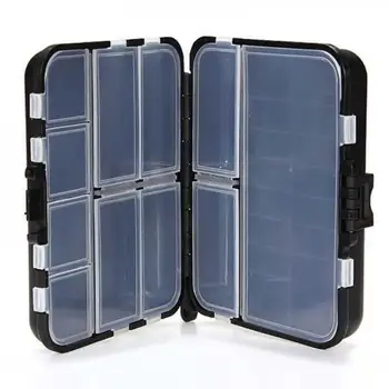 SUPER SALE ❤️ Fishing Bait Box Fishing Tackle Storage Box Fish Hook Storage Box Plastic Adjustable Convenient And Practical - discount item 23% OFF Sports & Entertainment