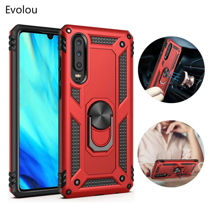 Чехол для Huawei P30 P20 Lite P Smart Z Mate 20 Pro автомобильный держатель Магнитный на присоске