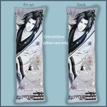

Hakuouki Nagakura Soma cool manga style Anime Dakimakura Body Pillow Case Cover