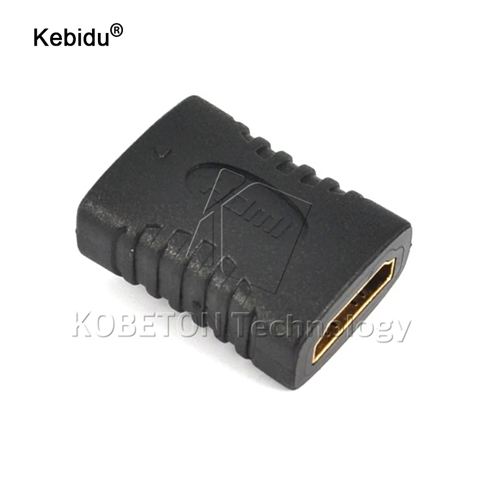 Kebidu Высокое качество женский разъем совместимому с HDMI кабель удлинитель-адаптер