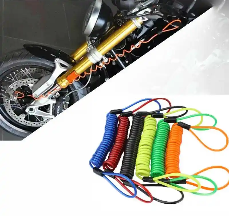 motorbike lock with alarm
