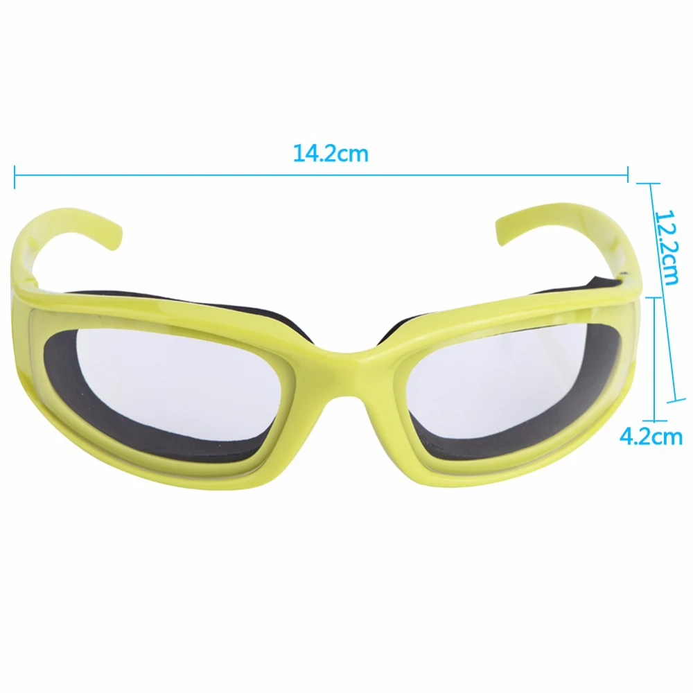 Dropship New Kitchen Accessories Onion Goggles Barbecue Safety Tearless Glasses Eyes Protector Face Shields Cooking Tools