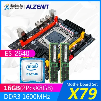 

ALZENIT X79 Motherboard Set X79I-CE3 Mini-DTX With Intel Xeon E5-2640 2.5GHz CPU 2*8GB (16GB) DDR3 1600MHz ECC/REG RAM