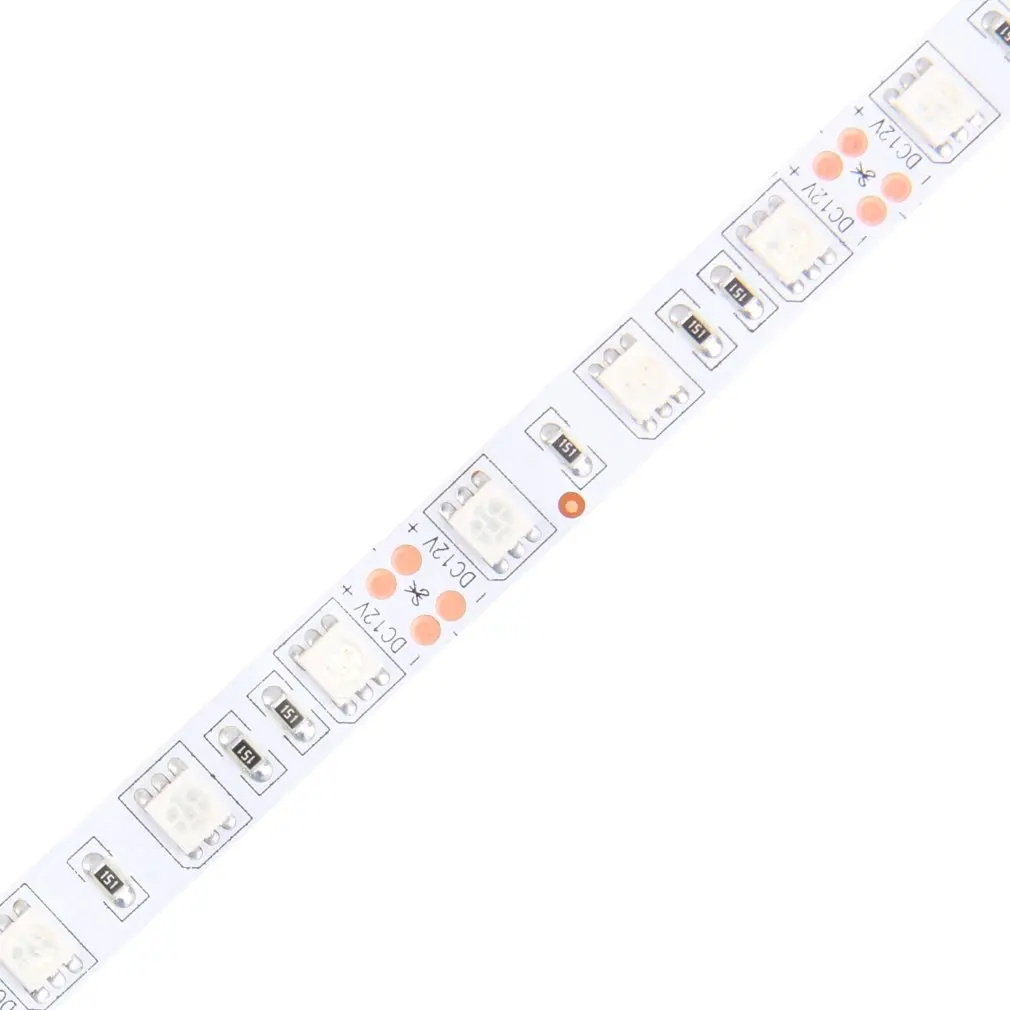ICOCO Многофункциональный 5 м 16 футов 5050 SMD не водонепроницаемый 300 светодиодный s гибкий светильник светодиодный Липкая лента DC 12V Cuttable Decoration