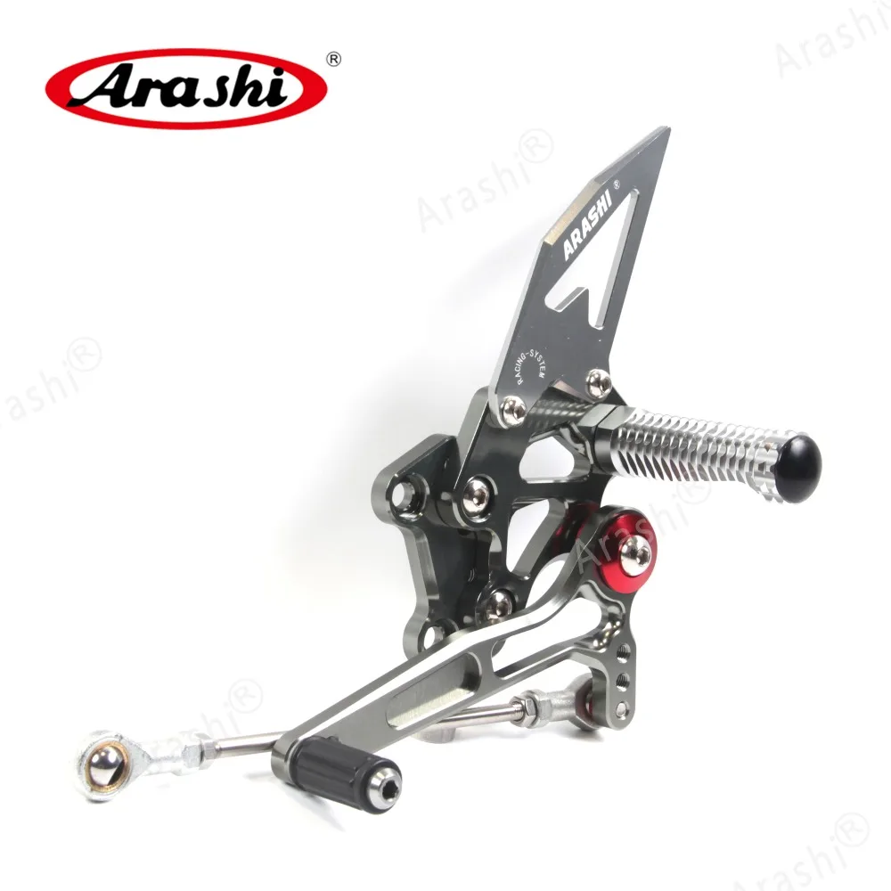 Arashi CNC регулируемый Rider Rearset подножка мотоцикла для KAWASAKI NINJA 250R/EX250J/EX250J SE 2008 2009 2010 2011 2012