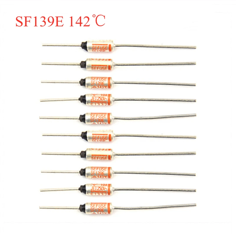 10pcs/lot Nec 250v 10a Sf119e/sf129e/sf139e/sf188e Thermal Fuse Thermal ...