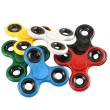 ABS Fidget Spinner EDC Spinner For Autism ADHD Anti Stress Tri-Spinner High Quality Adult Kids Funny Toys