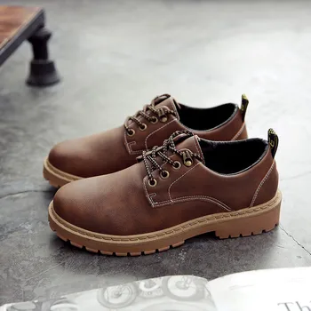 

Spring and Autumn Leisure Network Red Explosion Style Tooling Shoes