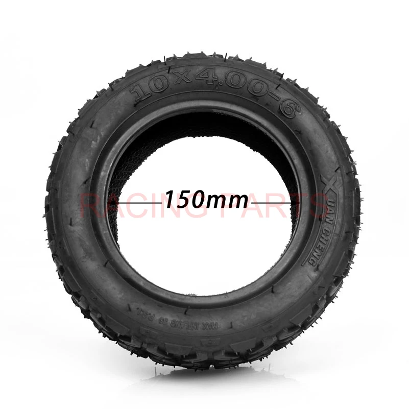 10x4.00-6 Tubeless Vacuum Tire For Electric Scooter Balance Car Mini Motorcycle 10*4.00-6 Anti Slip Off-road Tire Vacuum Tire Electric Vehicle Tire