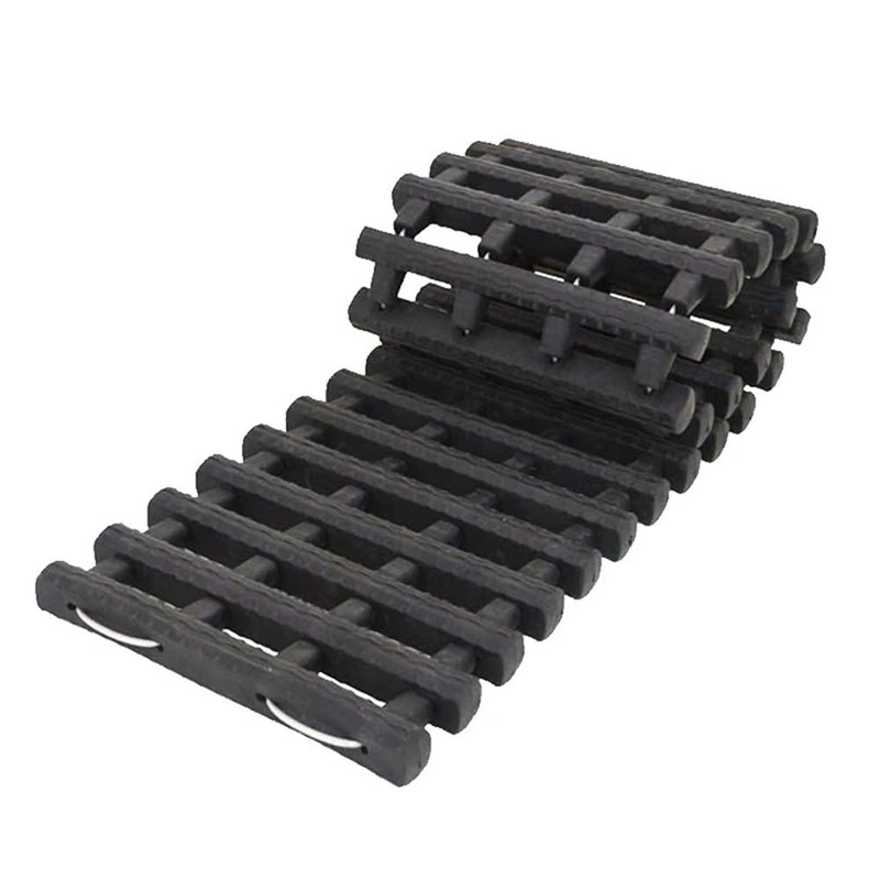 

ABZB-Traction Aid Tracks Car Anti-Skid Off Portable Crawler-Type Car Vehicle Tyre Grip Recovery Tracks Traction Mat Pad Sand Lad