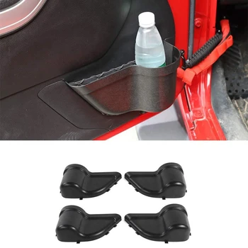 

Door Pocket Front Door Storage Pockets Organizer Box for 2011-2017 Jeep Wrangler JK JKU 4-Door, Door Net Pocket Replacement
