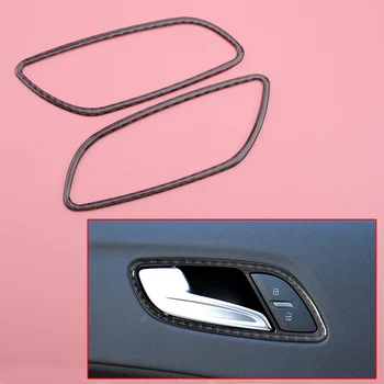 

Carbon Fiber Door Handle Bowl Frame Cover Trim Fit for Audi TT TTRS 2008 2009 2010 2011 2012 2013 2014