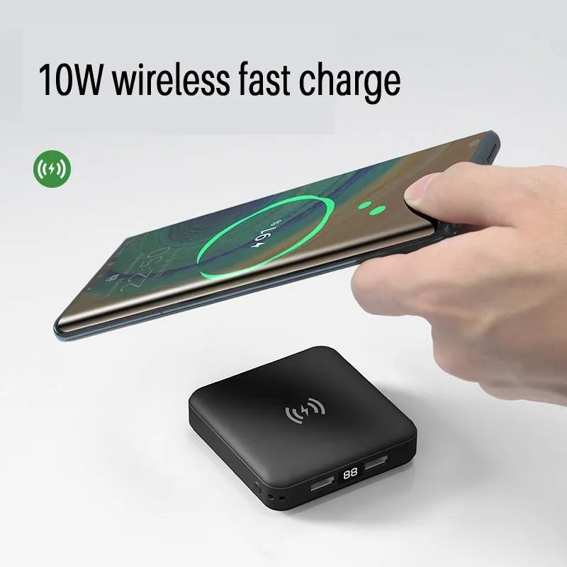 30000mah Wireless Charging Power Bank Light And Thin Portable Magnetic Wireless Power Bank Twoway Super Fast Charging Power Bank best power bank for mobile Power Bank