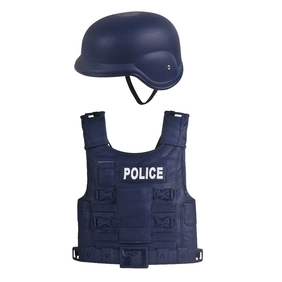 NFSTRIKE 16 шт. Детские ролевые игры полицейский реквизит полицейский игровой комплект полицейский набор игрушек наручники детский полицейский костюм игры