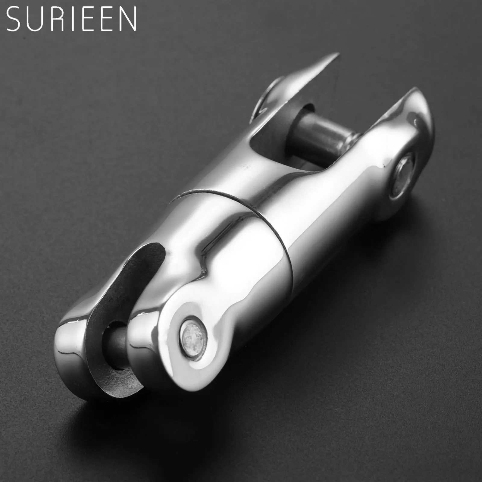 SURIEEN 1 шт. морской якорь из нержавеющей стали 1/4 5/16 &quotцепь 360 градусов Поворотный
