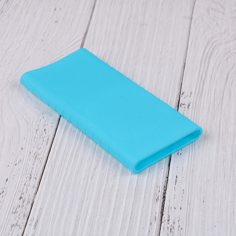 Силиконовый защитный чехол для Xiaomi power Bank 2 10000 MAh двойной USB порт оболочка для power Bank