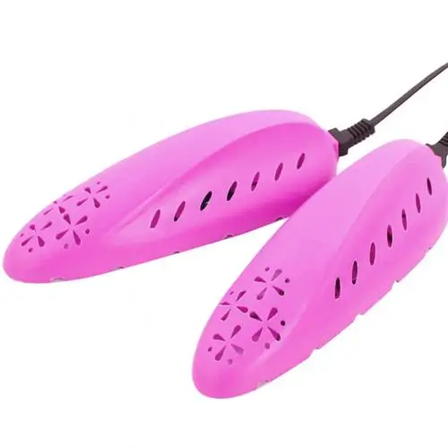 Светильник Сушилка для обуви Защита ног ботинок Запах Дезодорант осушающее устройство сушилка для обуви нагреватель - Цвет: Розовый