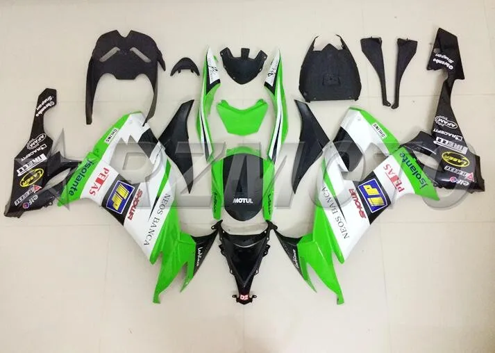 4 подарки Лидер продаж ABS полный обтекатель комплект подходит для Kawasaki Ninja ZX-10R ZX10R 2008 2009 2010 08 09 10 обтекатели