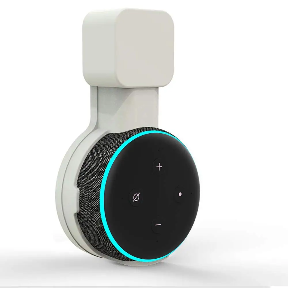 speaker accessories Echo Dot Wall Mount Holder Cord Management Bracket for Alexa Echo Dot 3rd Generation Speaker EU US UK Plug