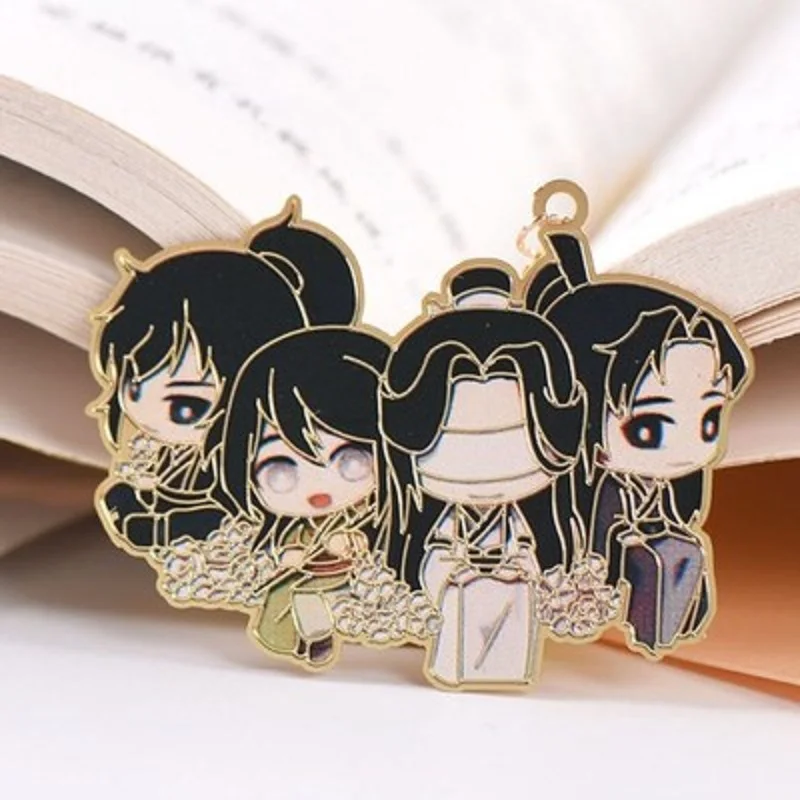 The Untamed Mo Dao Zu Shi Grandmaster of Demonic Cultivation Wei Wuxian Lan Wangji Metal hollowing Bookmark