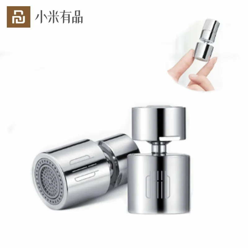 

Youpin Faucet Bubbler Water Saving Filter Aerator 360-Degree Swivel Faucet Sprayer Spout Fitting Faucet Bubbler Splash-Proof