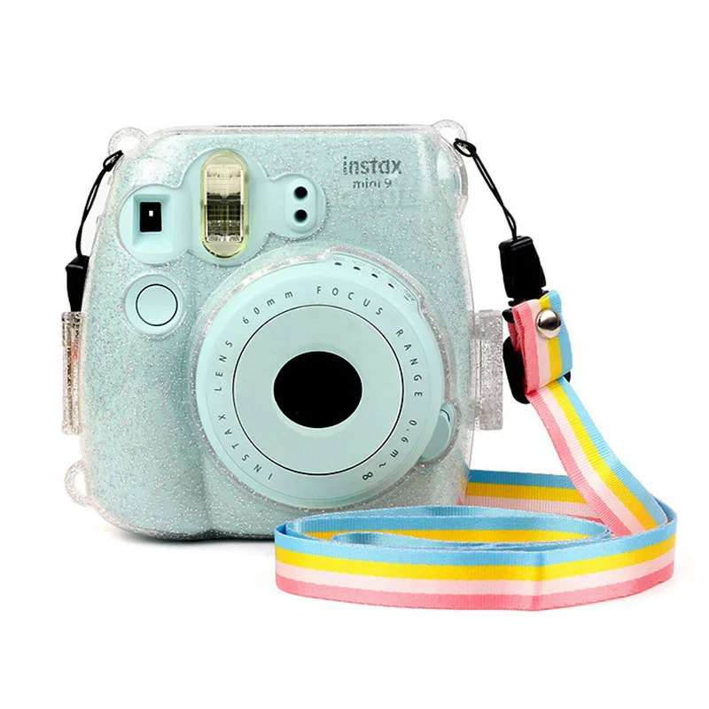 Прозрачный чехол для камеры кристально прозрачная сумка подходит Fujifilm Instax Mini 9/Mini