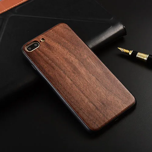 1 Чехол для iPhone X XR XS Max тонкий деревянный чехол ТПУ чехол на бампер для iPhone 7 8 Plus чехлы для телефонов - Цвет: 1